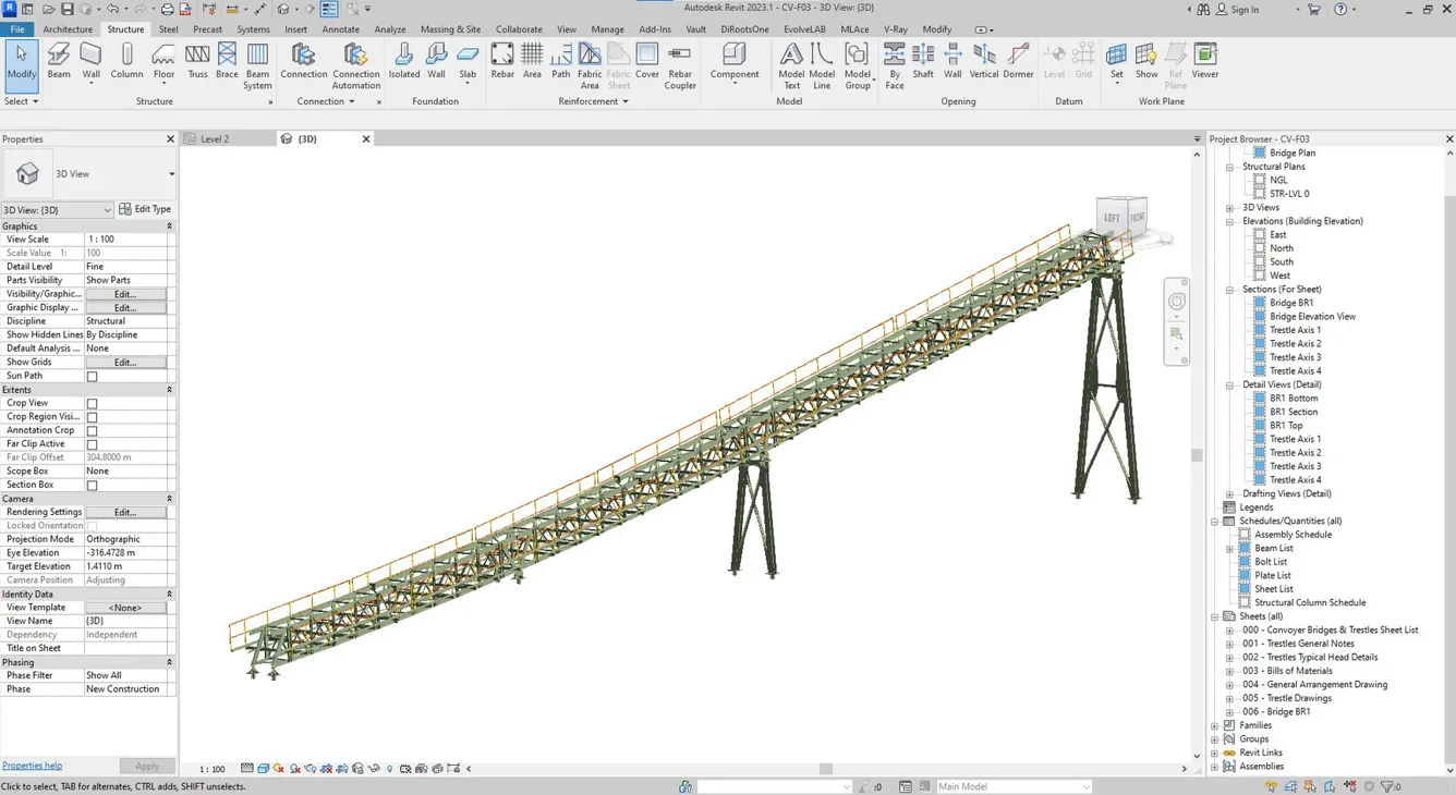Conveyor Structure Generator