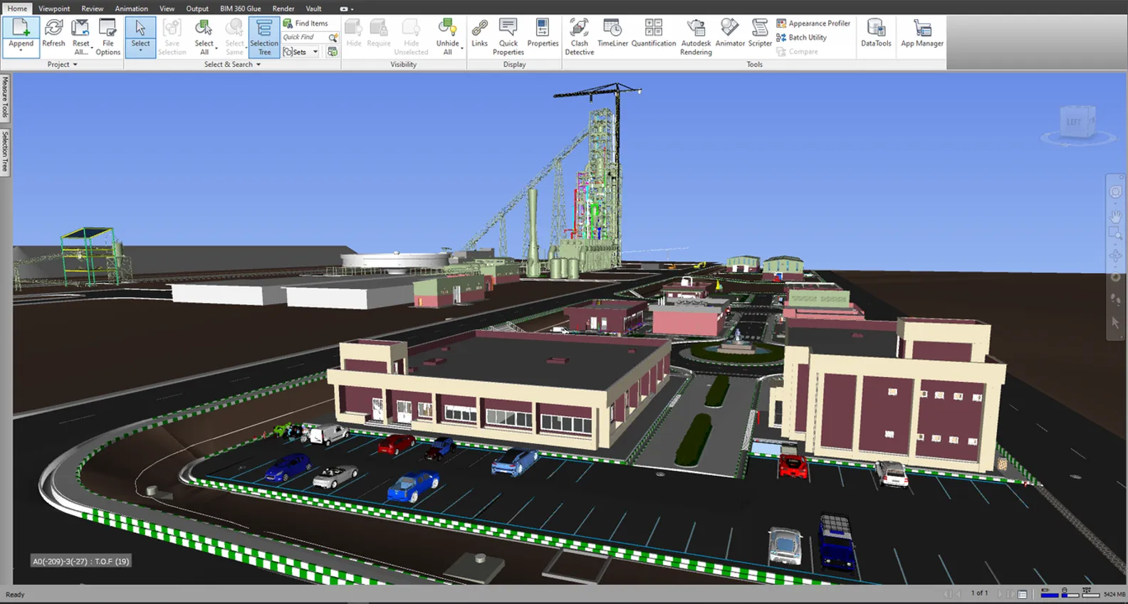 Industrial Site — 50+ Buildings