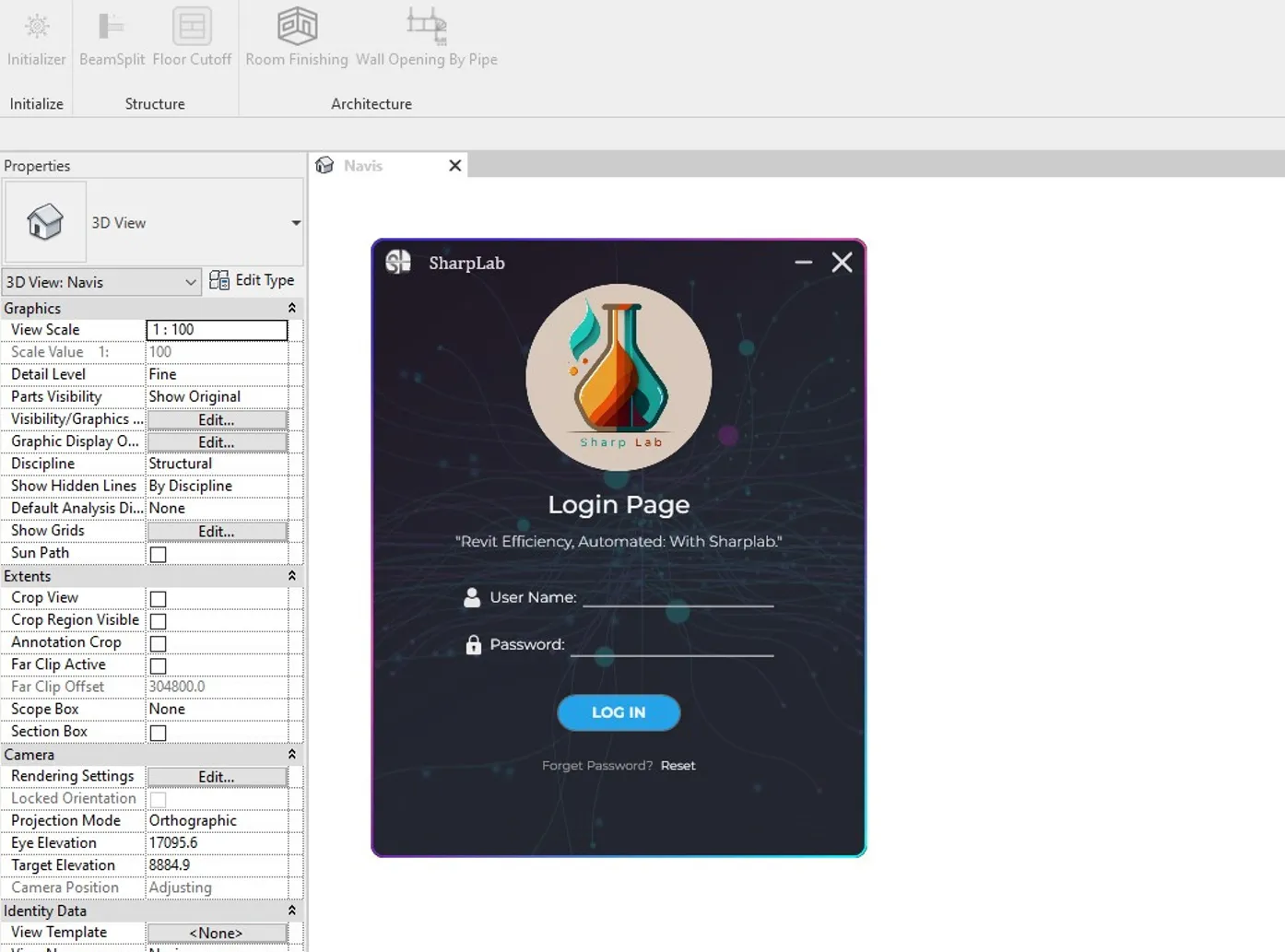SharpLab Revit Plugin